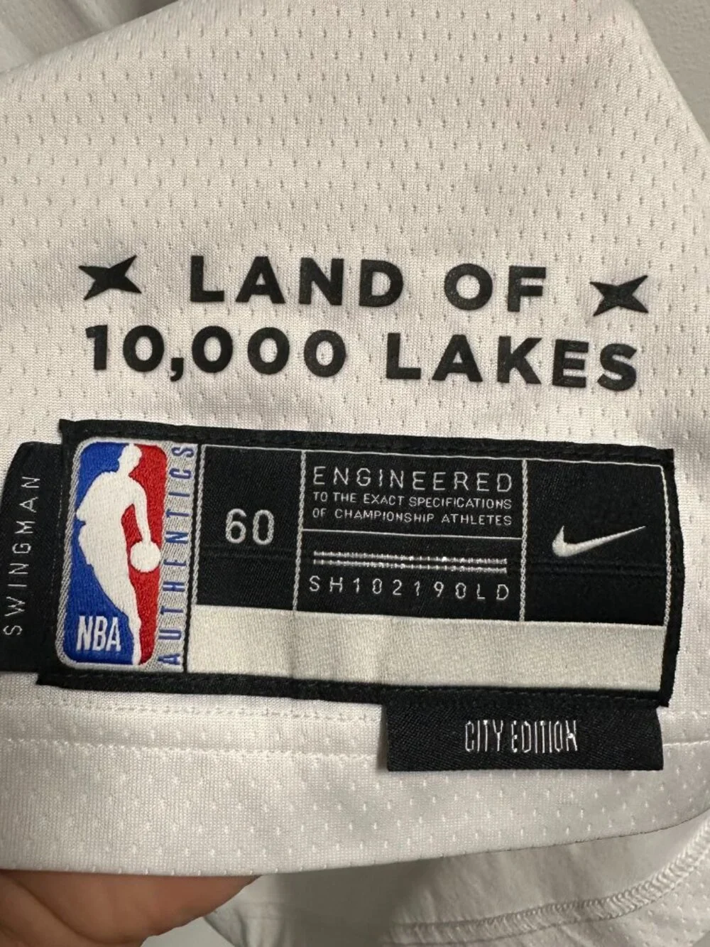 Minnesota Timberwolves Anthony Edwards Nike 2024/2025 City Edition Swingman Jers